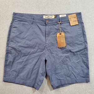 Taylor Vintage Greenwich Slim Linen Blend Shorts Men's‎ Size 44 Vintage Indigo